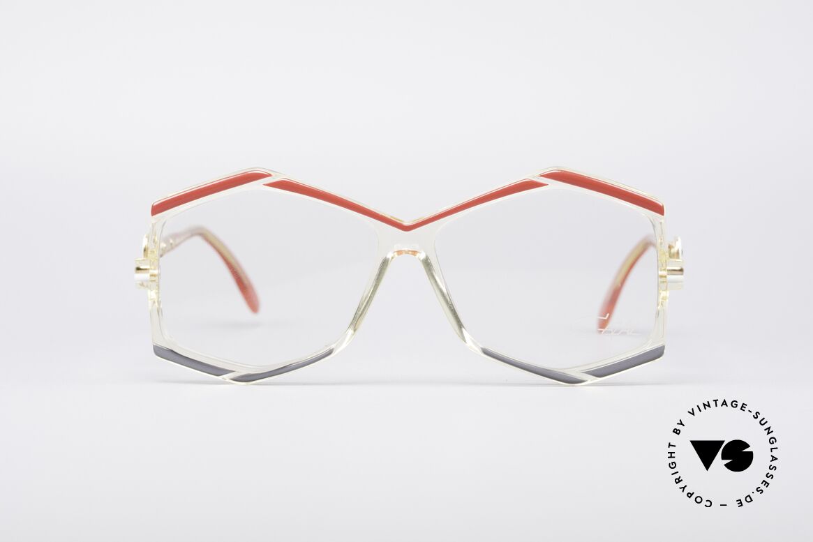 Cazal 180 80's Designer Glasses, hexangular Cazal designer eyeglasses from 1987, Made for Women Cazal 180 80's Designer Glasses, hexangular Cazal designer eyeglasses from 1987, Made for Women