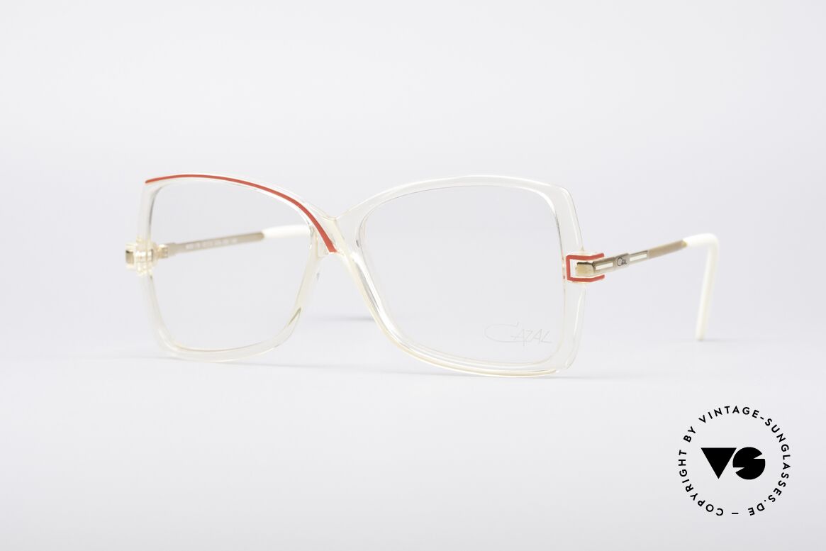 Cazal 175 True Vintage 80's Frame, true vintage eyeglasses by Cazal from the 80's, Made for Women