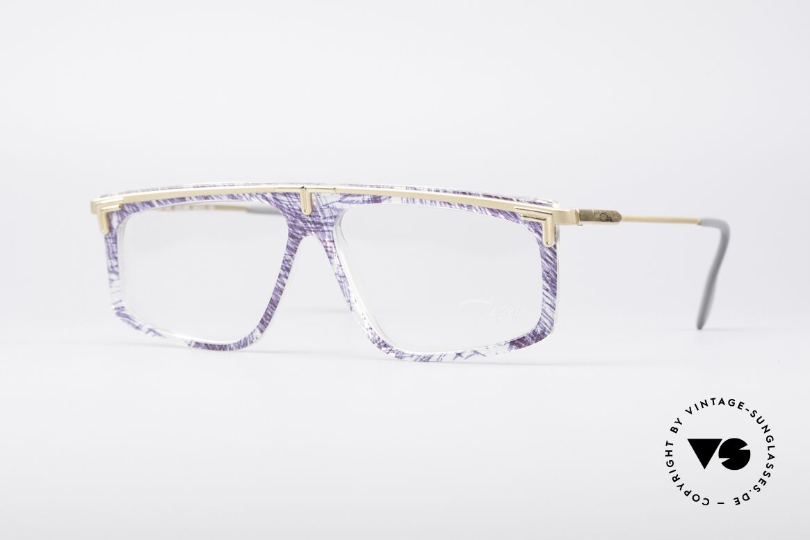 Cazal 190 Old School Hip Hop Frame, legendary vintage Cazal eyeglasses from the late 80's, Made for Men