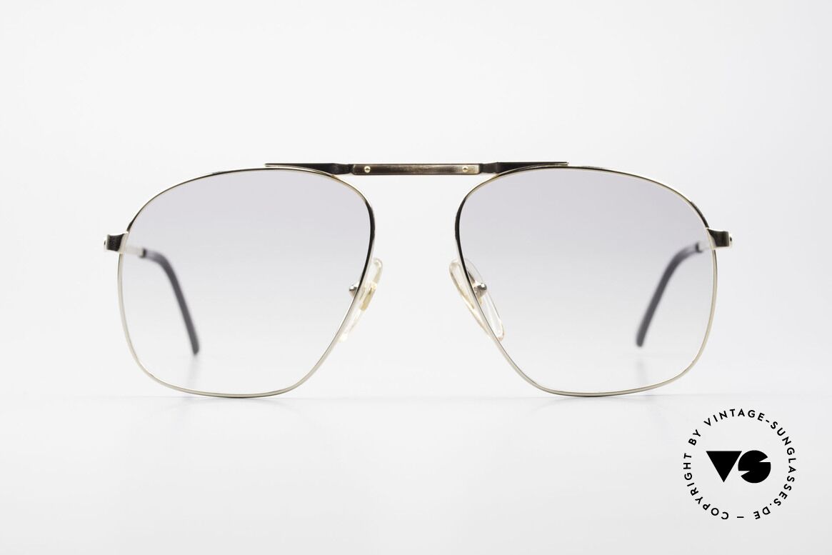 Dunhill 6046 80's Frame With Horn Appliqué, extremely noble men's glasses by Dunhill from 1987, Made for Men