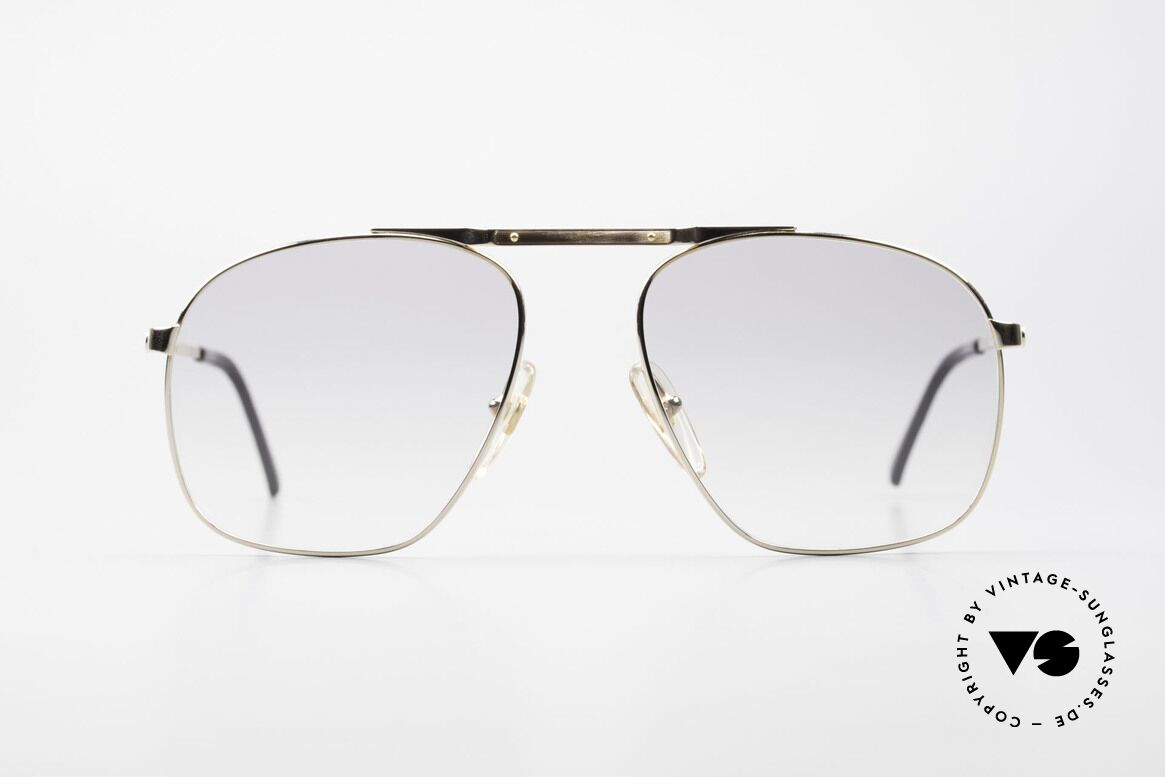 Dunhill 6046 80's Frame With Horn Appliqué, ALFRED DUNHILL = synonymous with English style, Made for Men
