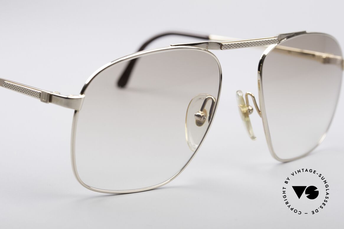 Dunhill 6046 80's Luxury Frame Gold Plated, new old stock (like all our vintage luxury sunglases), Made for Men