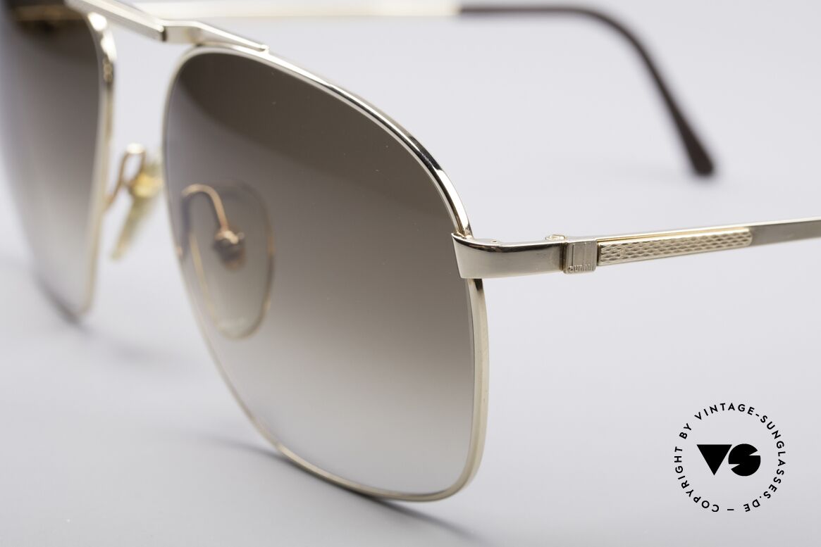 Dunhill 6046 Old 80's Aviator Luxury Glasses, classic status = a prerequisite for all Dunhill designs, Made for Men