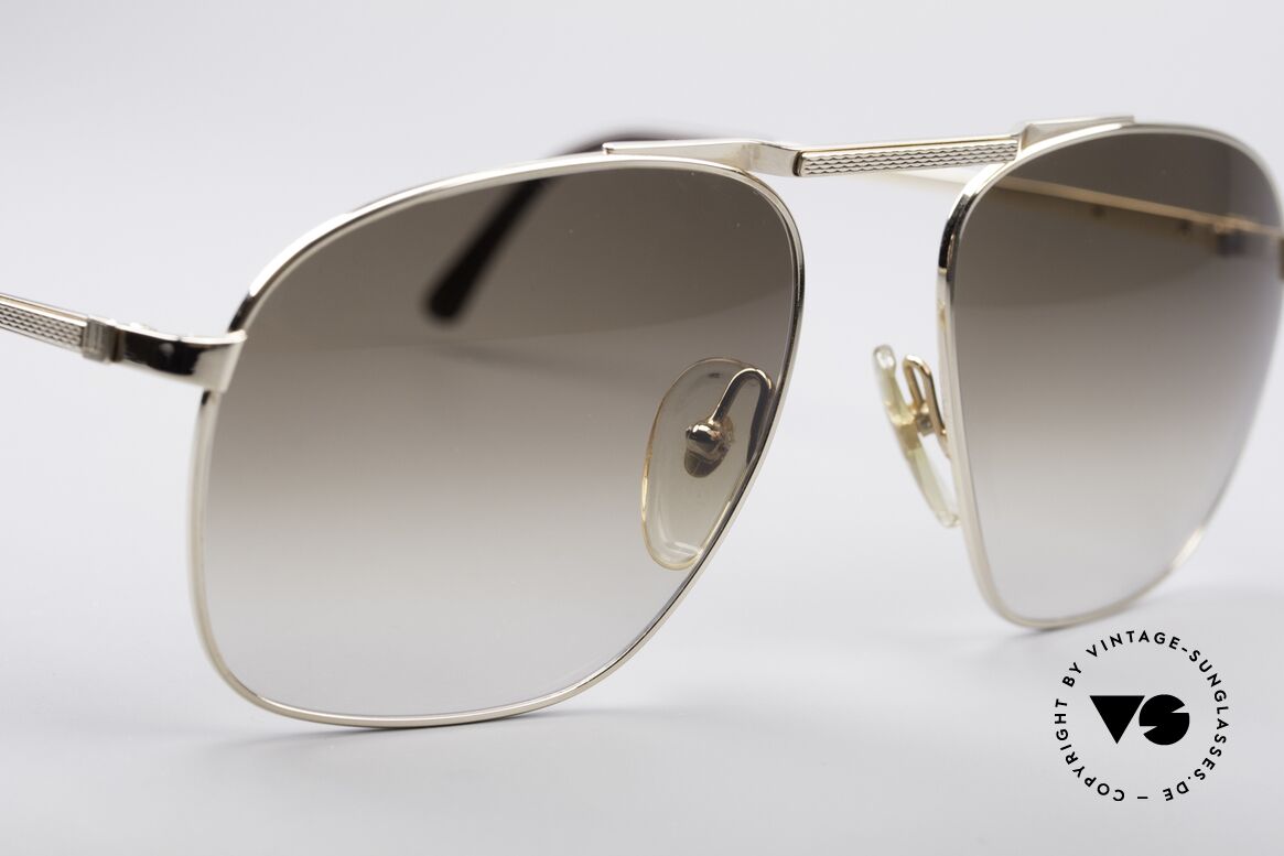 Dunhill 6046 Old 80's Aviator Luxury Glasses, new old stock (like all our vintage luxury sunglases), Made for Men
