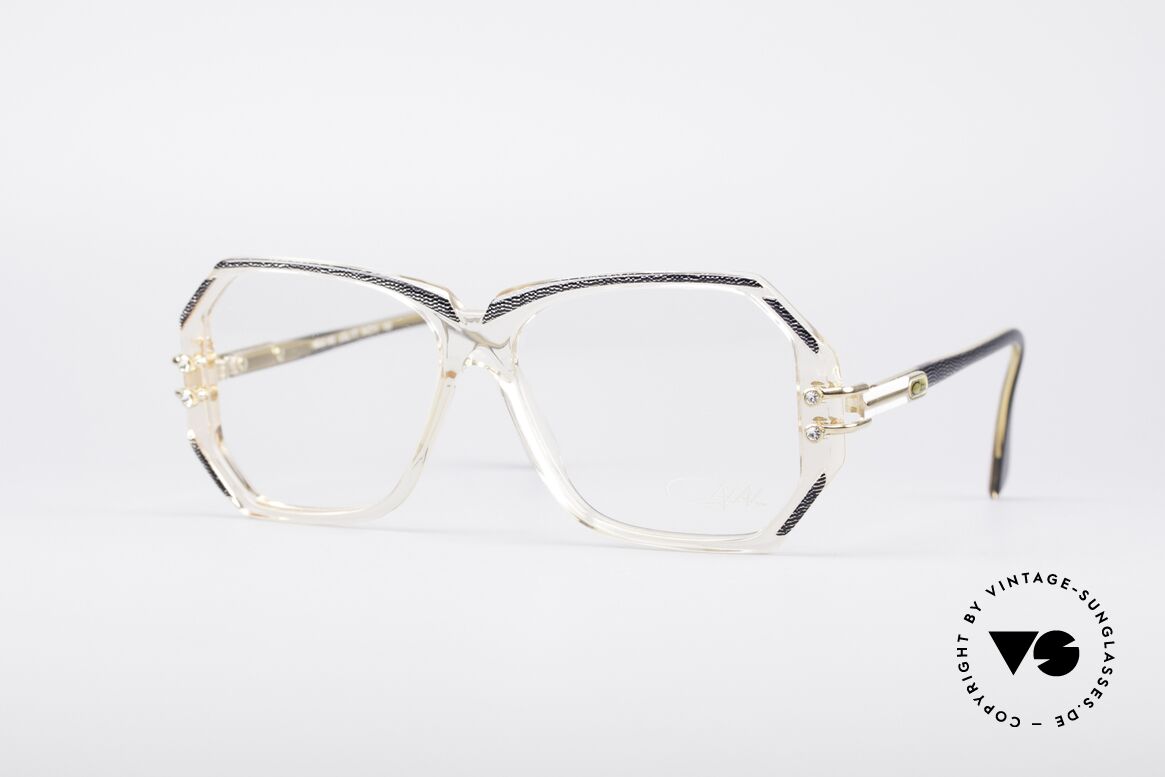 Cazal 169 Small Designer Frame, extravagant vintage Cazal designer eyeglass-frame, Made for Women