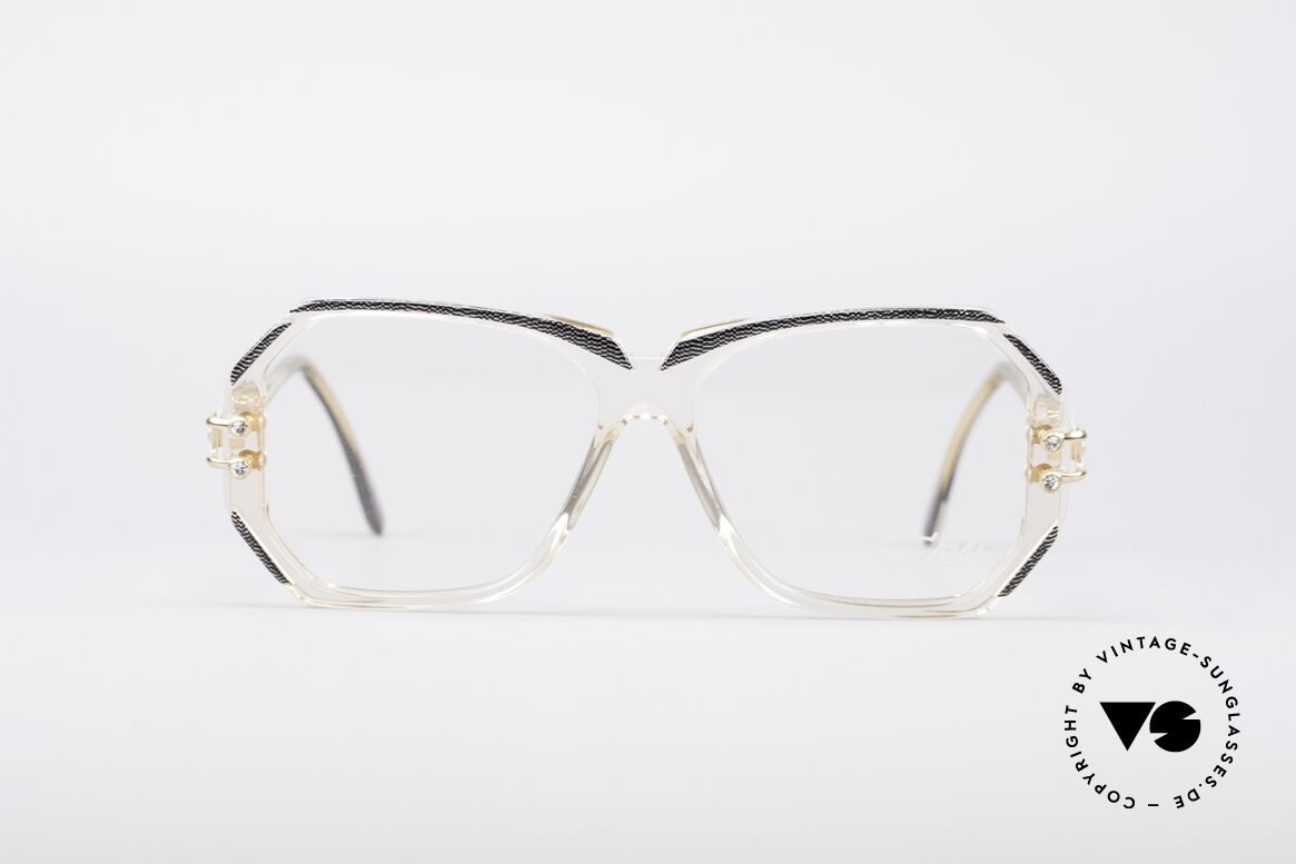 Cazal 169 Small Designer Frame, extravagant vintage Cazal designer eyeglass-frame, Made for Women