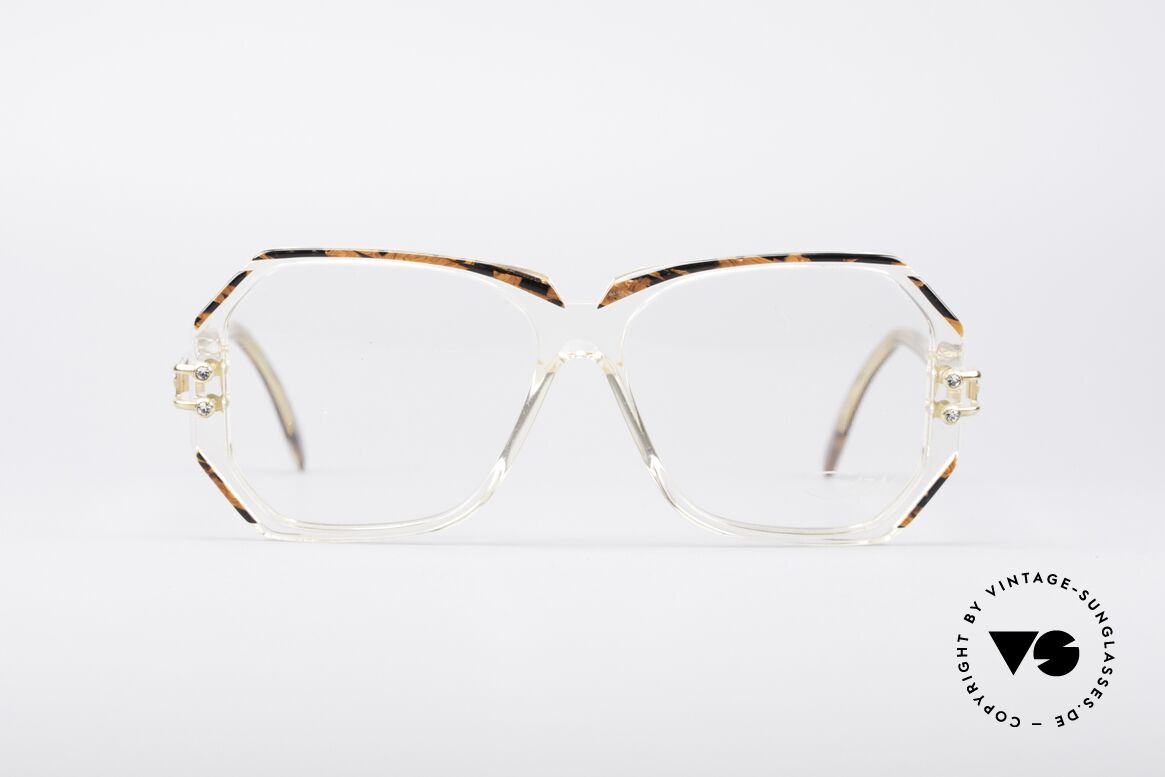 Cazal 169 Vintage Designer Frame, extravagant vintage Cazal designer eyeglass-frame, Made for Women