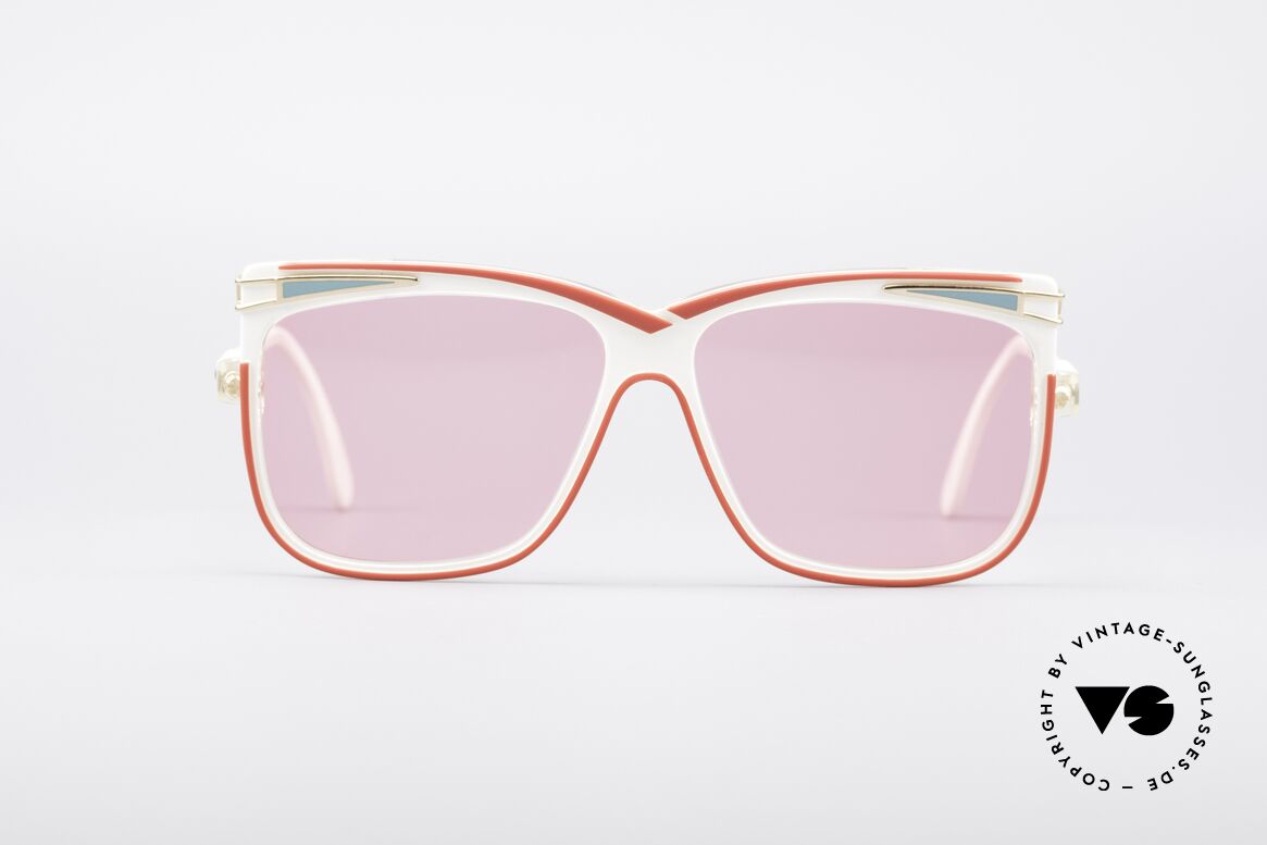 Cazal 168 Pink 80's Sunglasses, fancy vintage Cazal designer sunglasses from 1988, Made for Women