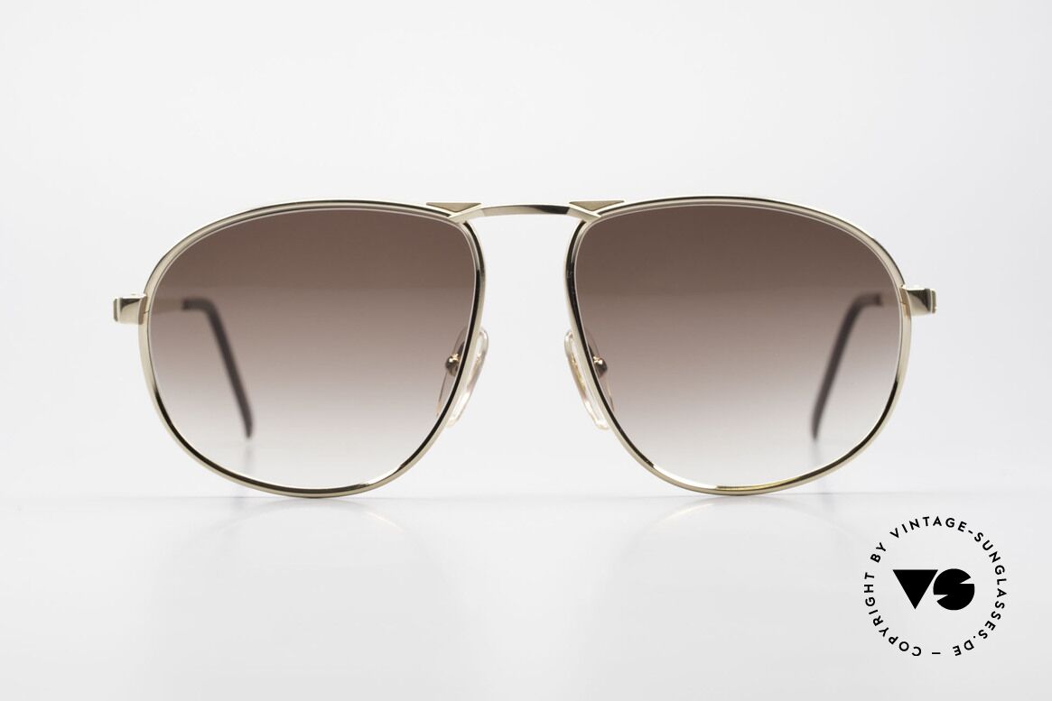 Dunhill 6051 80's Titanium Luxury Shades, premium vintage sunglasses by A. DUNHILL from 1989, Made for Men