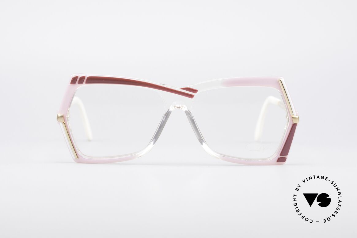 Cazal 183 1980's Hip Hop Eyeglasses, extraordinary CAZAL designer glasses from 1987, Made for Women
