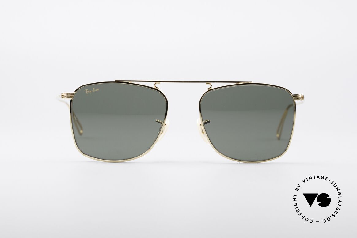 Ray Ban Vintage Rectangle Bausch&Lomb USA Shades, Ray-Ban sunglasses of the 'Vintage Metal Collection', Made for Men