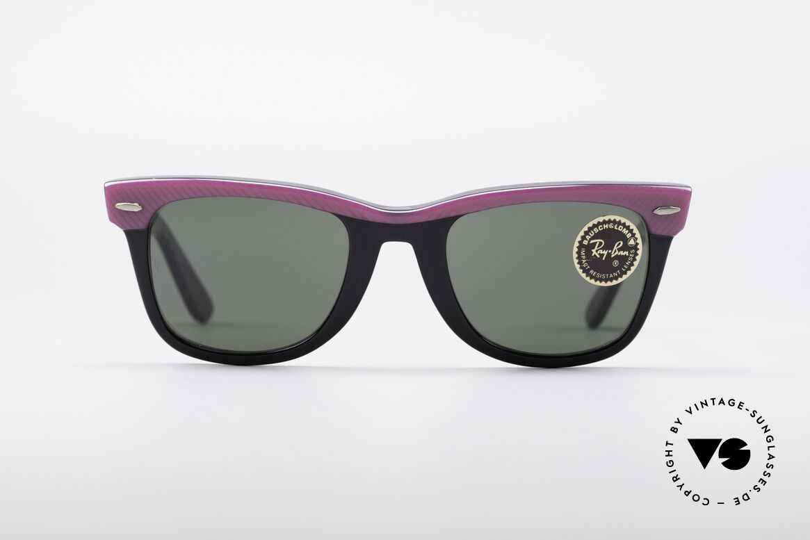 Ray Ban Wayfarer I B&L USA Sunglasses, one of the downright classics of sunglass fashion, Made for Women