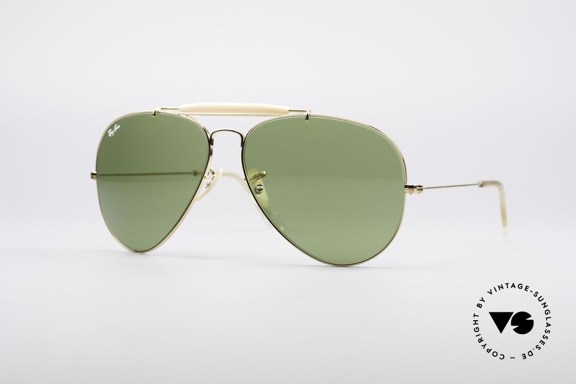 Ray Ban Outdoorsman II B&L USA Shades 80's Vintage, the classic Ray Ban USA sunglasses par excellence, Made for Men