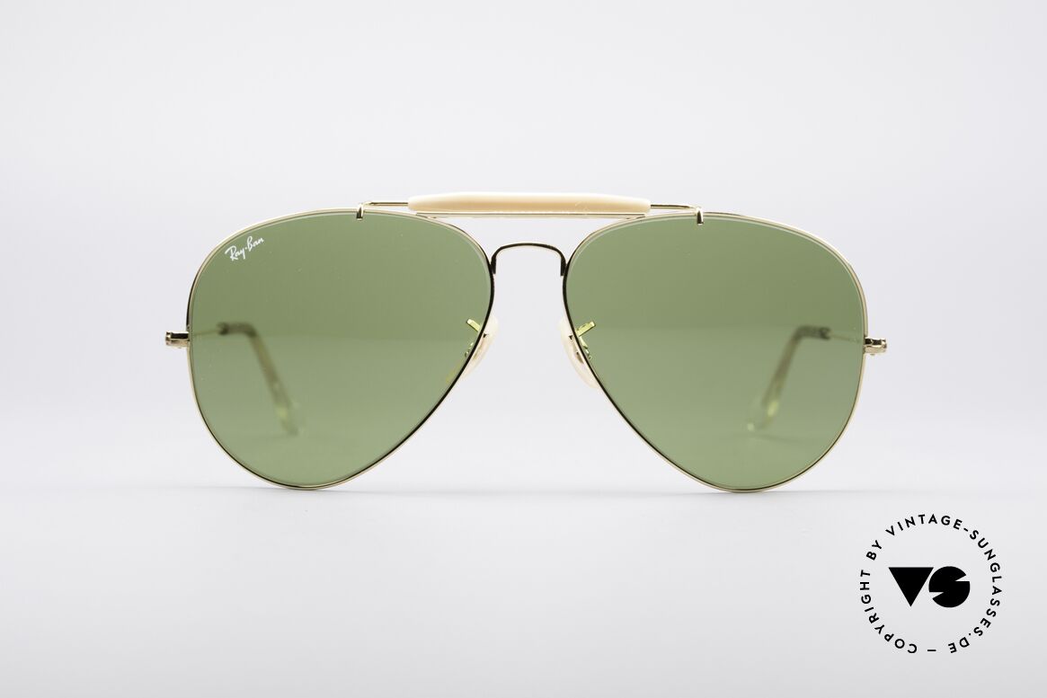 Ray Ban Outdoorsman II B&L USA Shades 80's Vintage, legendary aviator design in best quality (high-end), Made for Men