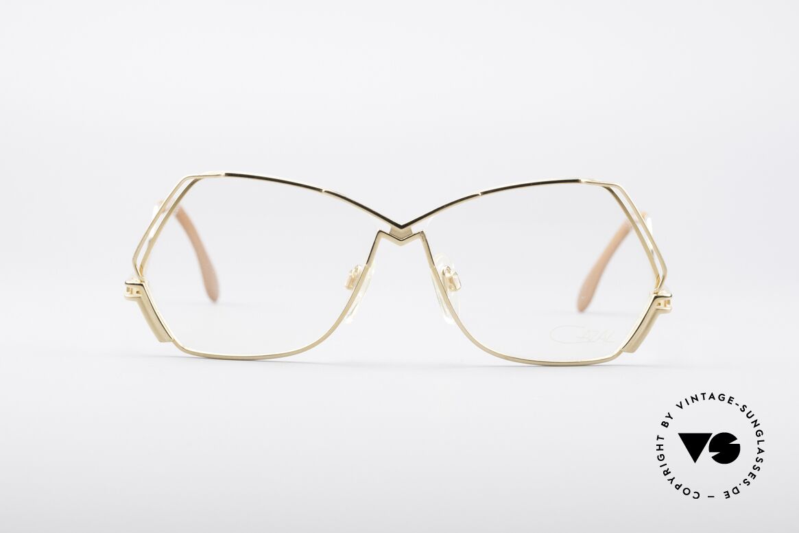Cazal 226 Extraordinary Vintage Glasses, extraordinary CAZAL eyeglasses with pentagonal lens, Made for Women