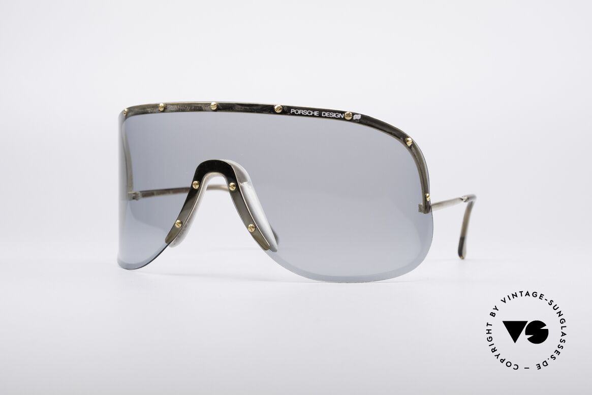 Porsche 5620 Original Yoko Ono Shades Gold, mod. 5620: vintage Porsche sunglasses by Carrera Design, Made for Men and Women