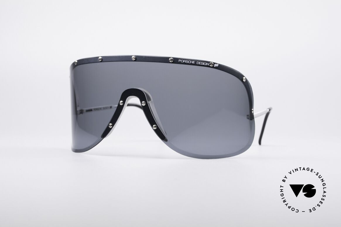 Porsche 5620 Old Yoko Ono Shades Silver, mod. 5620: vintage Porsche sunglasses by Carrera Design, Made for Men and Women