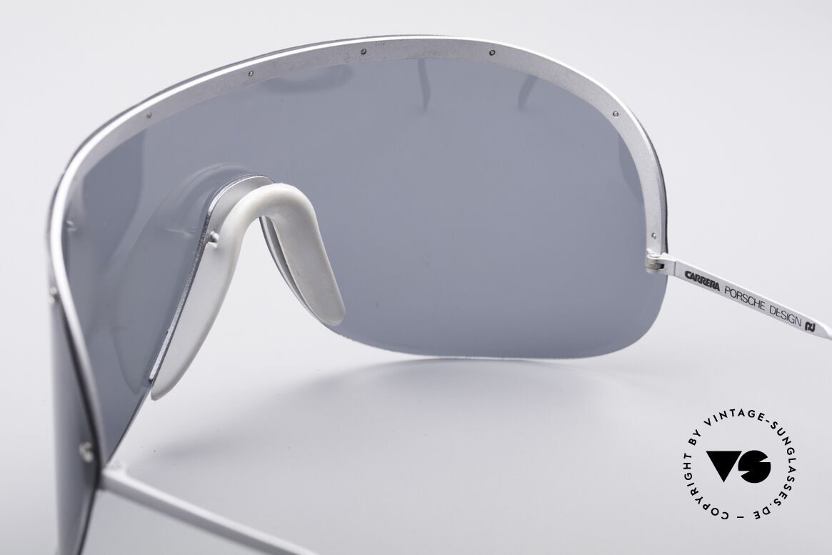 Porsche 5620 Old Yoko Ono Shades Silver, originally produced as 'sports glasses' (polarized shades), Made for Men and Women