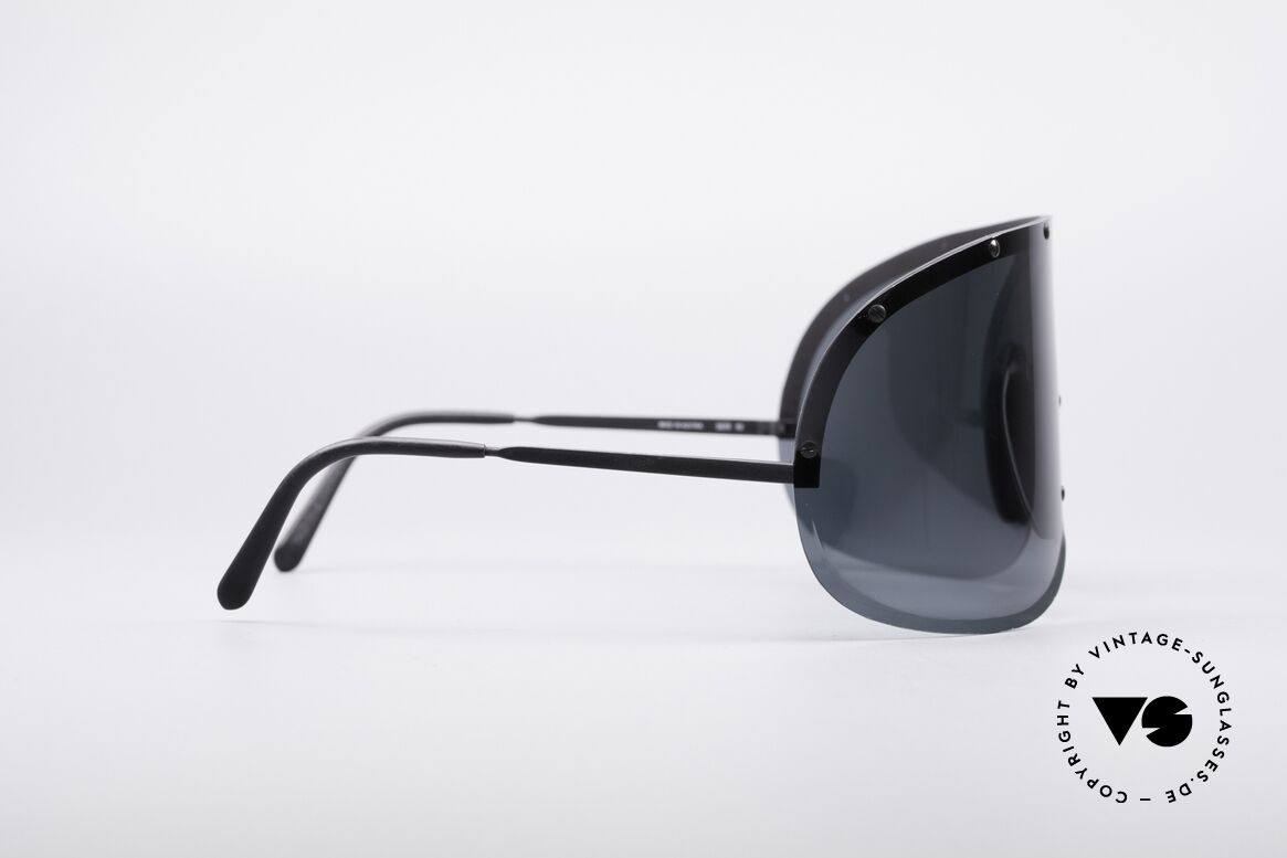Porsche 5620 80's Yoko Ono Shades Black, thus, worldwide well-known as original 'Yoko Ono shades', Made for Men and Women