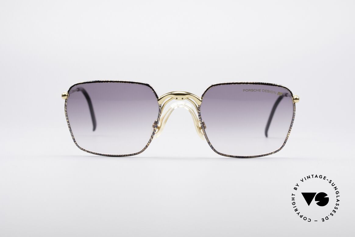Porsche 5641 Square Vintage Shades, luxury 90's designer sunglasses by PORSCHE DESIGN, Made for Men