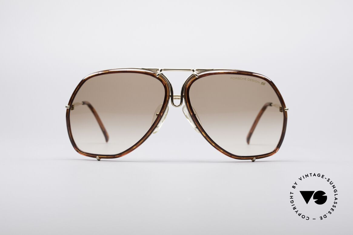 Porsche oversized aviator sunglasses cheap
