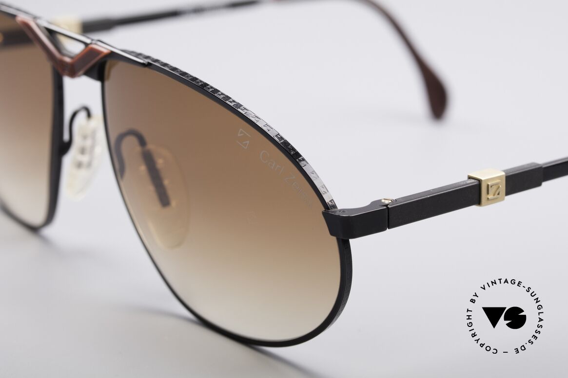 Zeiss 9929 Old 80's Competition Series, with interchangeable temples for an individual fitting, Made for Men
