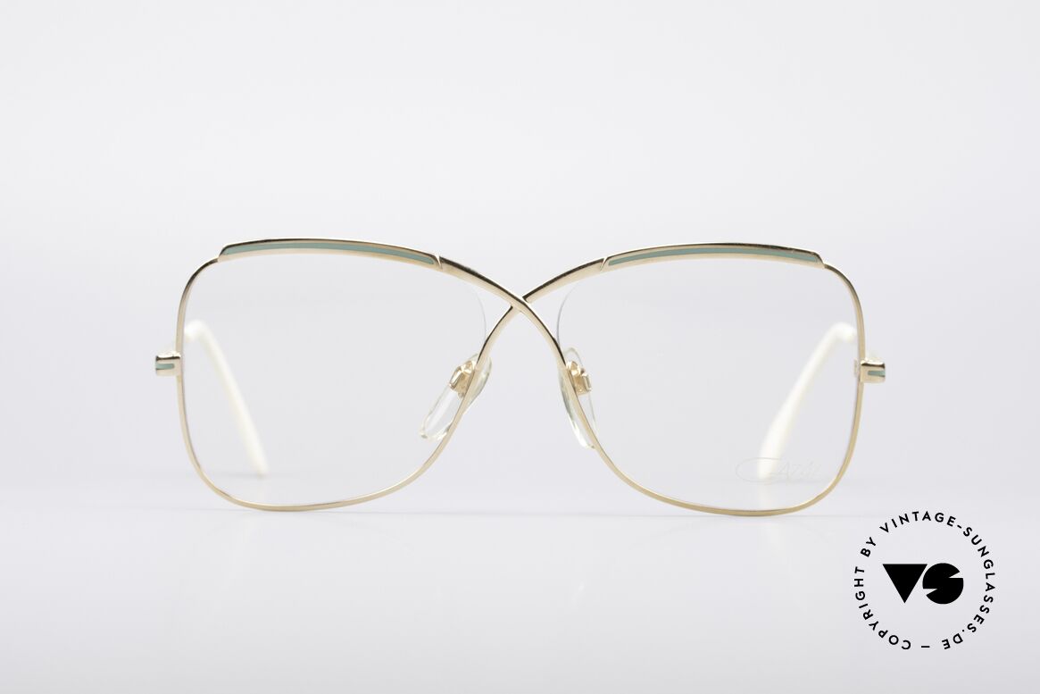 Cazal 224 True Vintage 80's Glasses, extraordinary, curved lenses (optionally replaceable), Made for Women