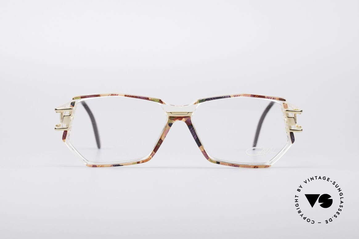 Cazal 359 90's Hip Hop Eyeglasses, vintage Cazal designer eyeglass-frame in M size 56/12, Made for Women