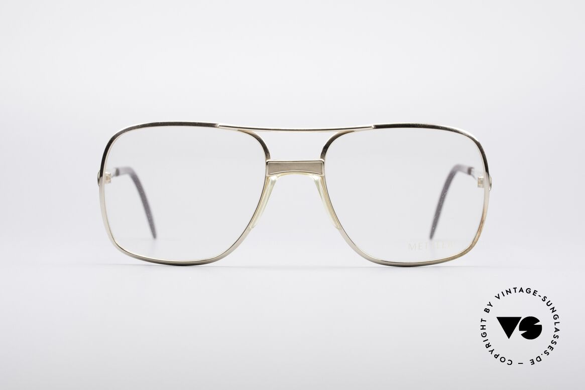 Metzler 0772 80's Old School XXL Frame, original METZLER eyeglasses from the early 1980's, Made for Men