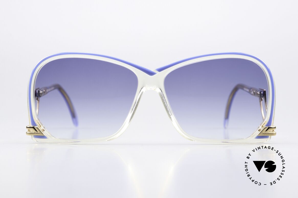 Cazal 174 Ladies Vintage Sunglasses, wonderful frame design with glamorous temples, Made for Women