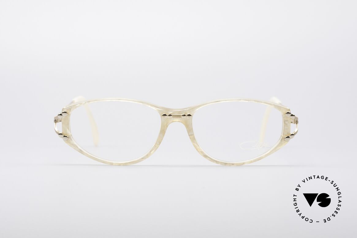 Cazal 375 Vintage Pearl Glasses, feminine Cazal designer eyeglasses of the mid 90's, Made for Women