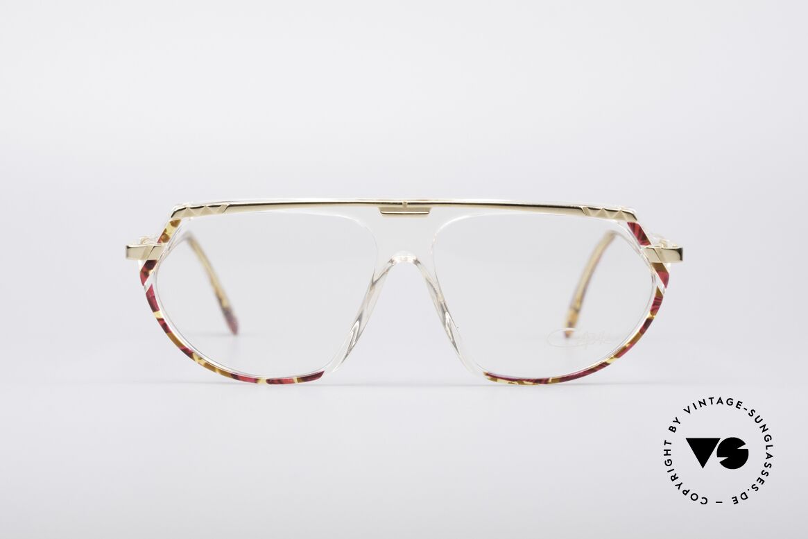 Cazal 344 Crystal Hip Hop Glasses, vintage CAZAL designer eyeglasses from 1989/1990, Made for Men and Women