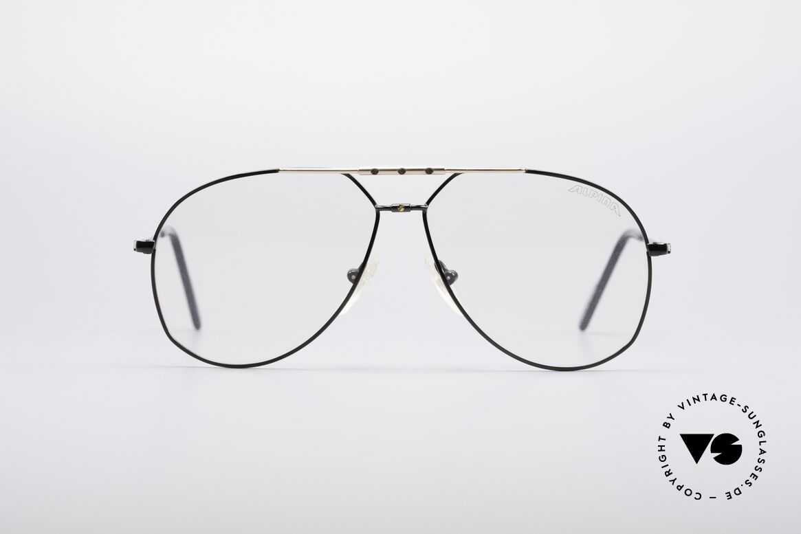 Alpina M1F750 Classic Aviator Eyeglasses, classic vintage aviator eyeglass-frame by ALPINA, Made for Men