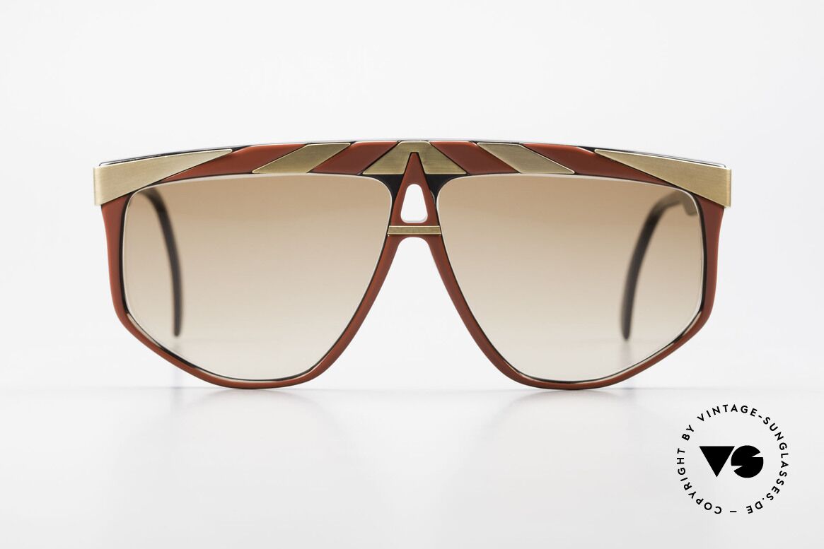 Alpina G82 Vintage Shades 80's Gold Plated, conspicuous frame design with ornamenting details, Made for Men and Women