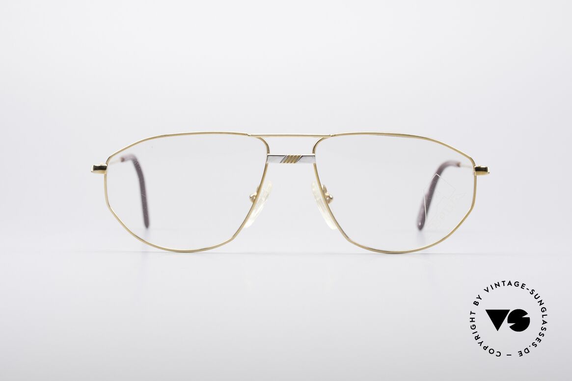 Alpina FM41 Classic Vintage Eyeglasses, classic metal eyeglass-frame by Alpina from the 80's, Made for Men