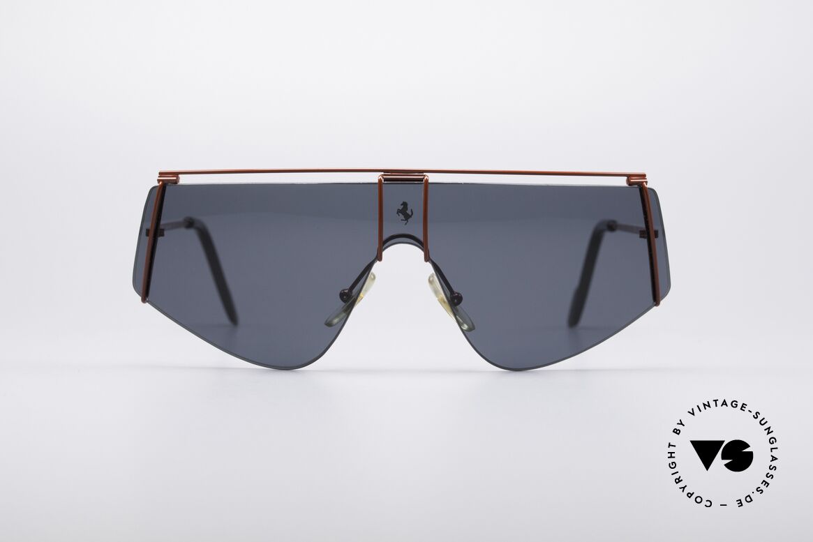 Ferrari F15 Luxury Sports Shades, sporty 90's luxury sunglasses by famous Ferrari, Made for Men