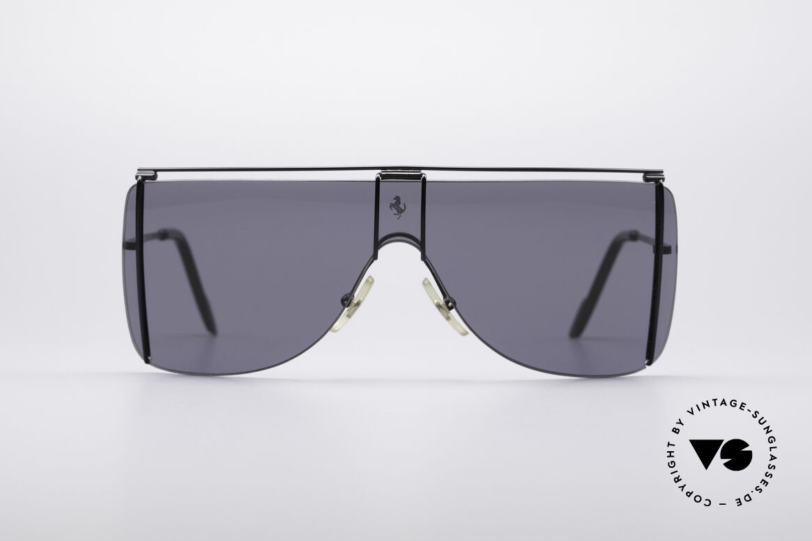 Ferrari F20 Luxury Sports Shades, sporty 90's luxury sunglasses by famous Ferrari, Made for Men
