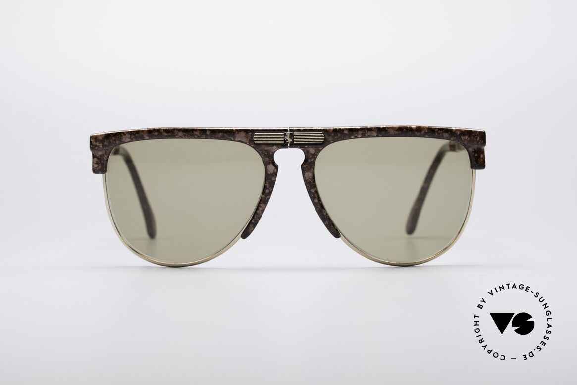 Ferrari F27 Carbonio Folding Shades, luxury folding sunglasses by Ferrari from the 80's, Made for Men