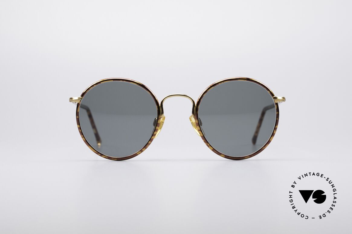 Giorgio Armani 148 Small 90's Panto Glasses, timeless vintage Giorgio Armani designer sunglasses, Made for Men
