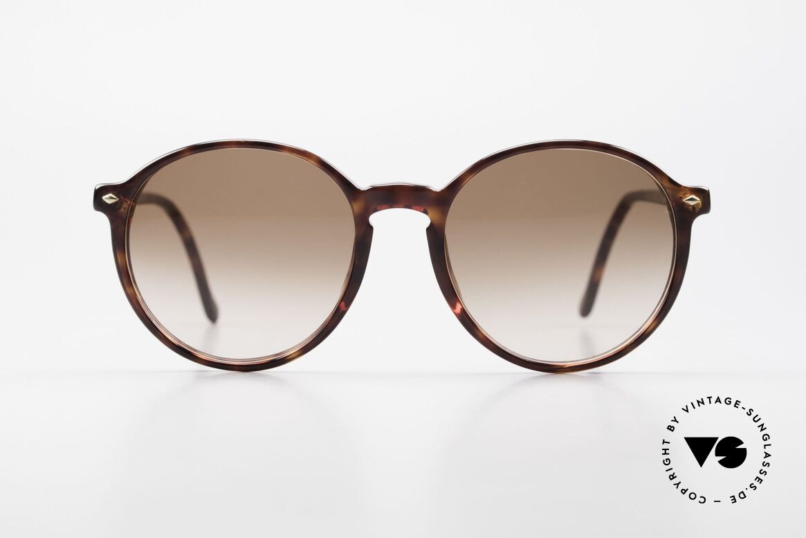 Giorgio Armani 325 No Retro Panto 90's Shades, panto frame design with classic dark tortoise pattern, Made for Men