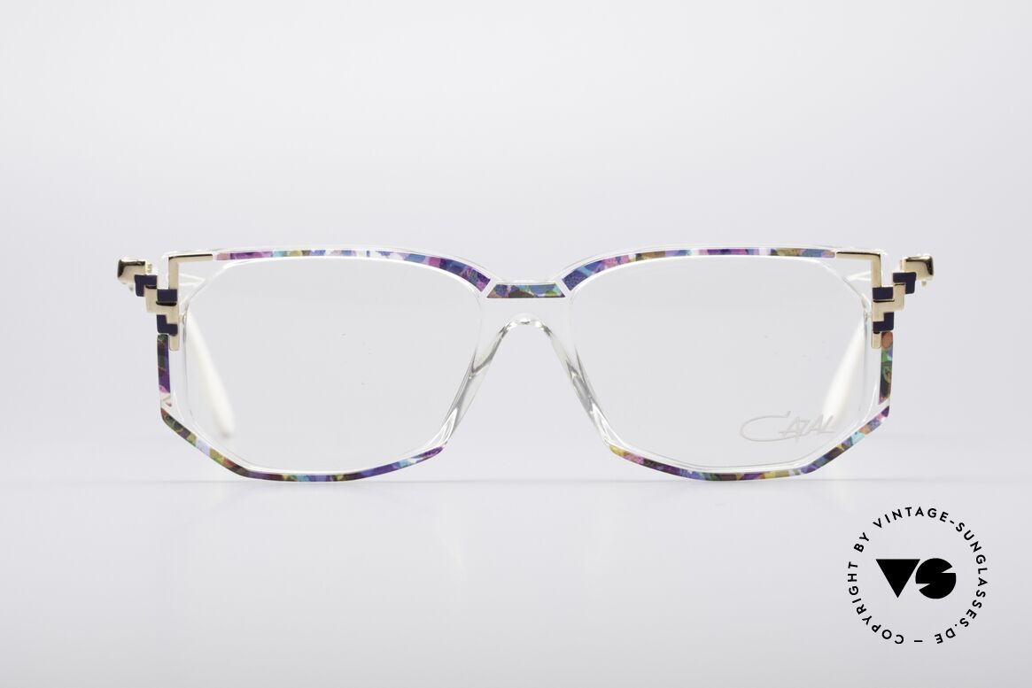 Cazal 357 Large Designer Eyeglasses, crazy vintage Cazal eyeglasses of the early 90's, Made for Women