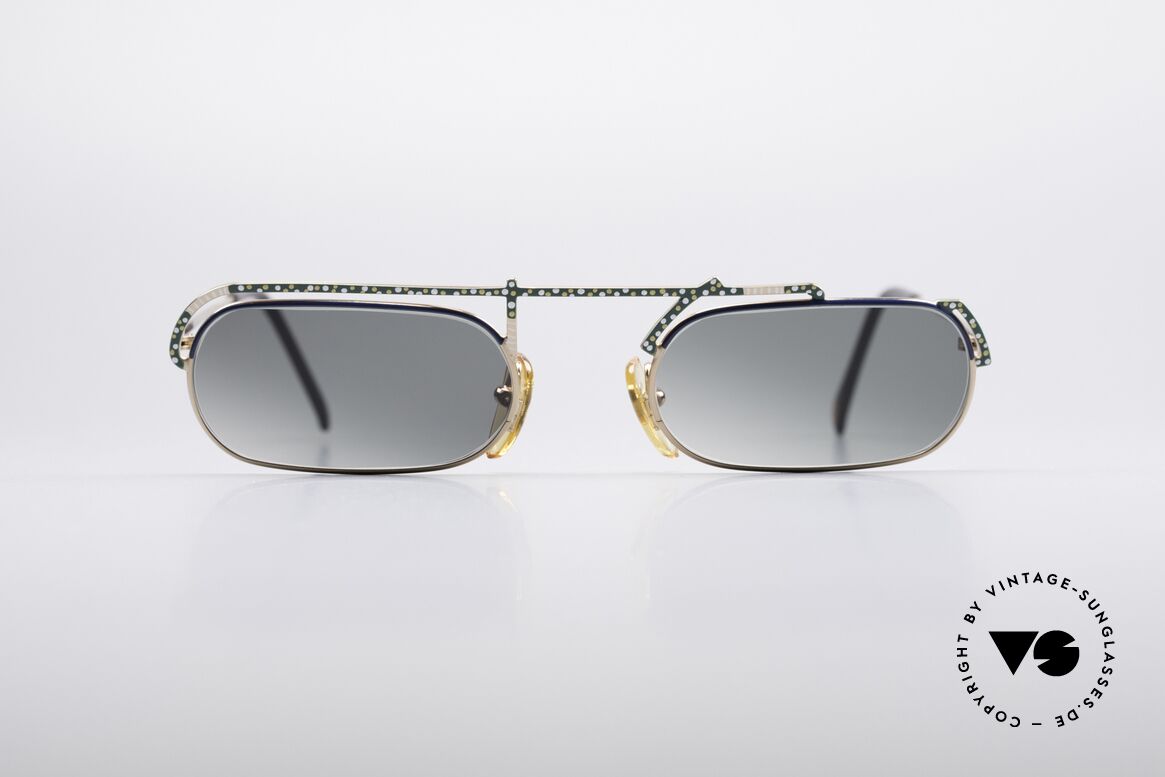 Casanova LC29 Artful 80's Sunglasses, interesting Casanova sunglasses from around 1985, Made for Men and Women