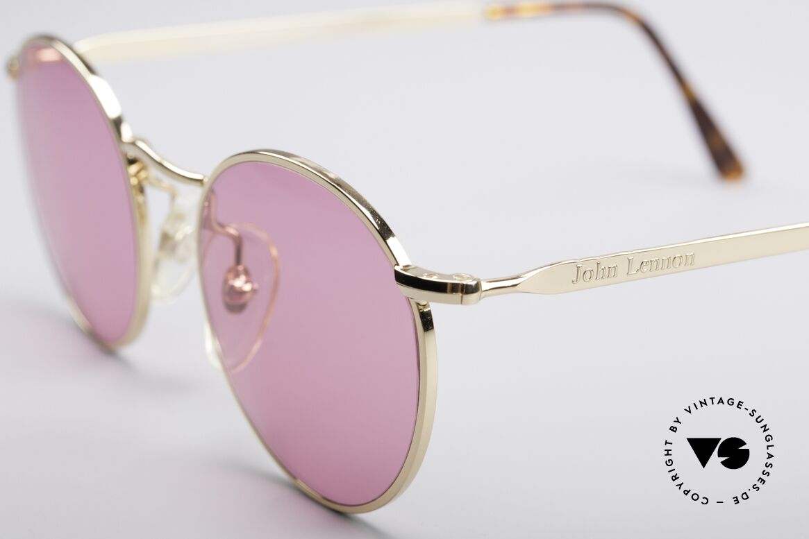 John Lennon - The Dreamer X-Small Pink Vintage Glasses, pink lenses: so, you can see the world thru pink glasses!, Made for Men and Women