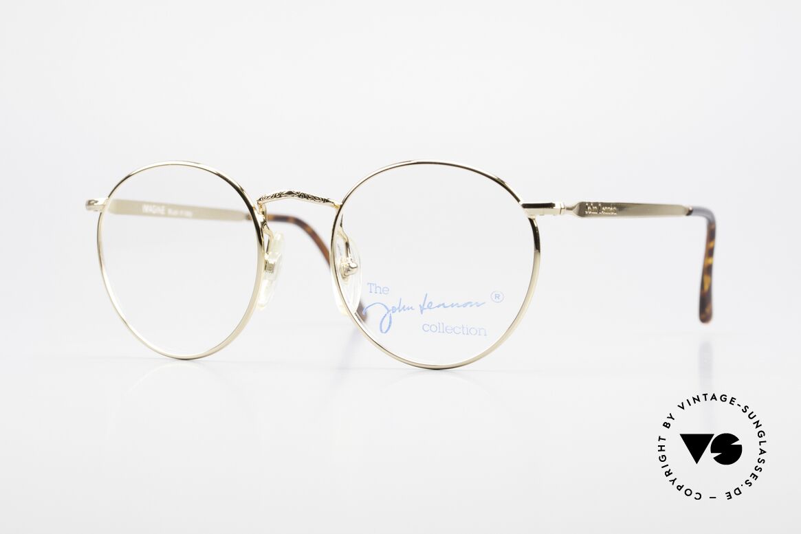 John Lennon - Imagine Small Round Vintage Frame, model 'IMAGINE': panto eyeglass-frame in 49mm size, Made for Men and Women