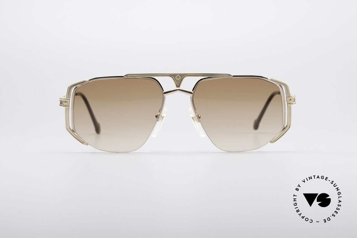 MCM München 5 Titanium Sunglasses, large designer shades by MCM from the early 1990's, Made for Men