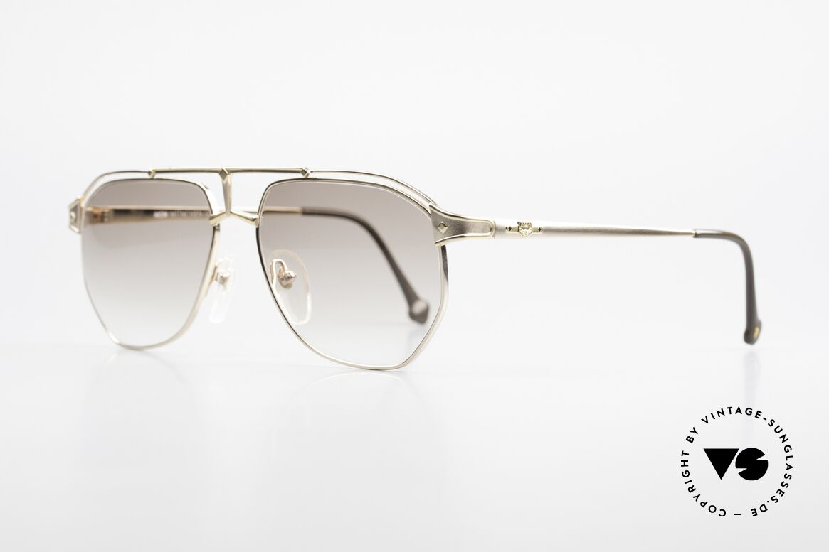 MCM München 6 Rare XL 90's Luxury Sunglasses, but still lightweight & comfortable; Titanium material, Made for Men