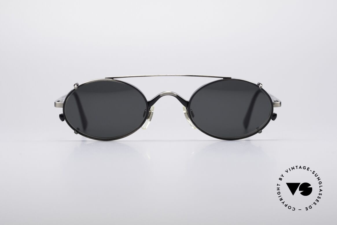 Giorgio Armani 122 Clip On Vintage Frame, timeless Giorgio ARMANI vintage designer sunglasses, Made for Men and Women