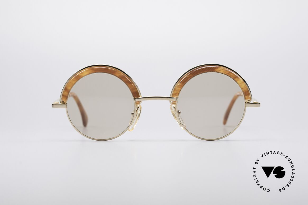 Alain Mikli 631 / 246 Round 80's Glasses, round vintage designer sunglasses by Alain Mikli, Made for Men and Women