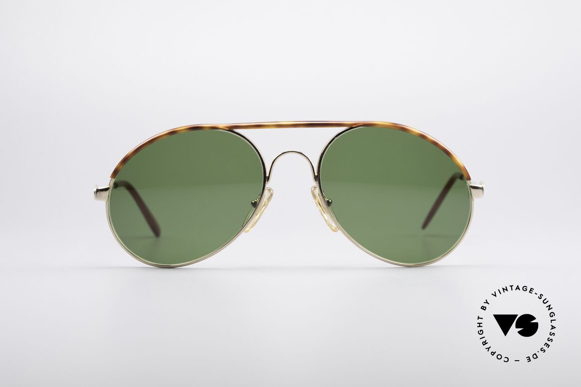 Bugatti 65986 Men's 80's Sunglasses, legendary vintage BUGATTI 'tear drop' design, Made for Men