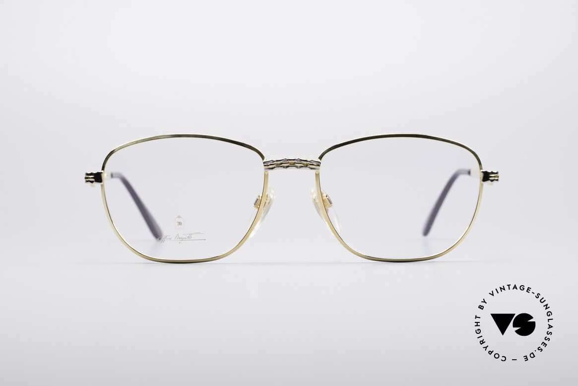 Bugatti EB507 Classic Luxury Eyeglasses, vintage eyeglasses of the Ettore BUGATTI Collection, Made for Men